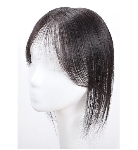 3.5"x3.5"Front Lace Touch fastener Hook&loop 100% Human Hair Headtop Topper 10"